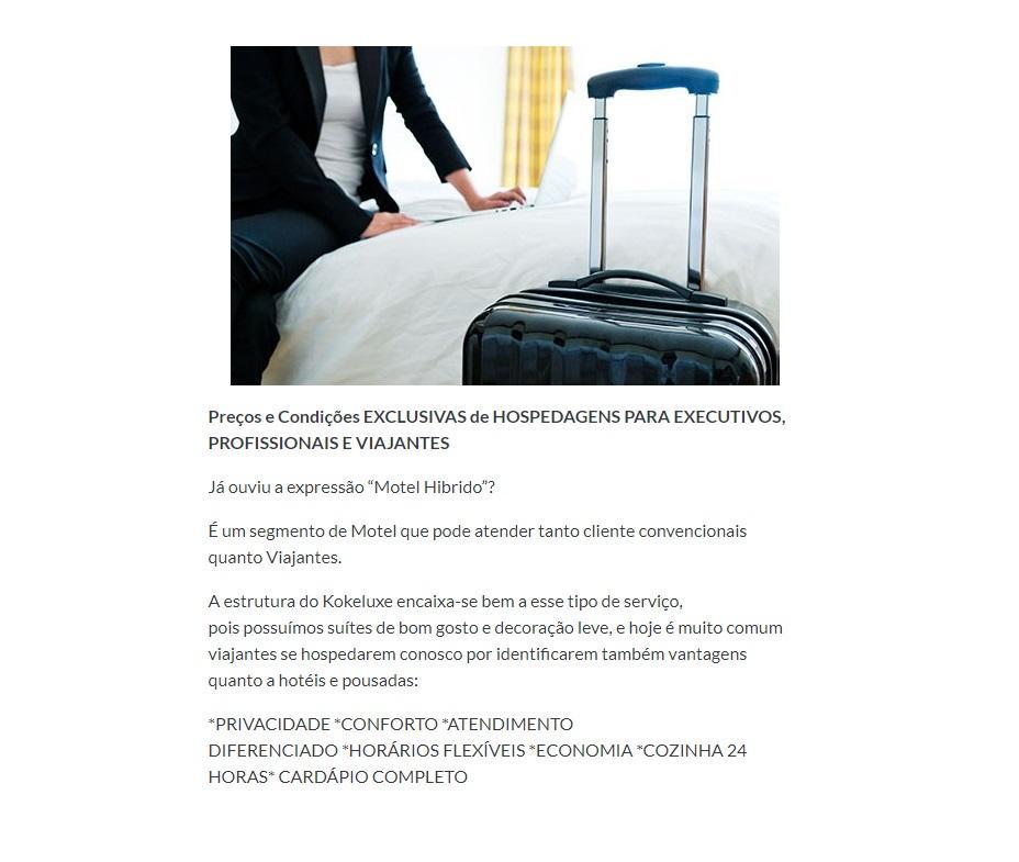 Motel Kokeluxe Cachoeira Paulista Ngoại thất bức ảnh